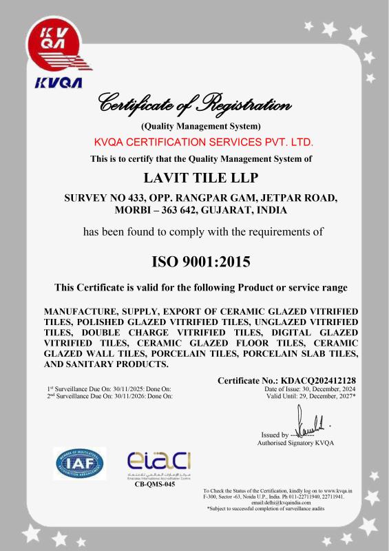 Сертификат ISO 9001:2015